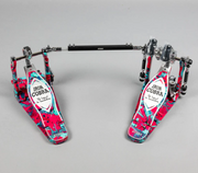 Tama Iron Cobra HP900PWMCS Power Glide Twin Pedal, Coral Swirl