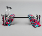 Tama Iron Cobra HP900PWMCS Power Glide Twin Pedal, Coral Swirl