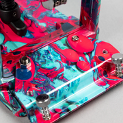 Tama Iron Cobra HP900PWMCS Power Glide Twin Pedal, Coral Swirl