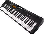 Casio CT-S100 Casiotone 61-Key Portable Keyboard, Black (Adapter Included)