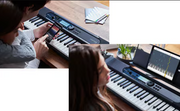 CASIO CT-S400 61-Keys Advanced Keyboard , Casio Music Space APP and AiX Sound Source - Black (Adapter Included))