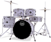 Mapex Comet 5 pcs Drum Set Hybrid with Hardware Throne & Cymbals with add on ride cymbal and Stand