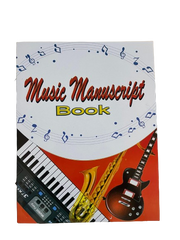 Manuscript book Music 5-line Notebook