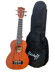 Soprano Ukulele with Bag , 21 inch Halstaff Free Shipping