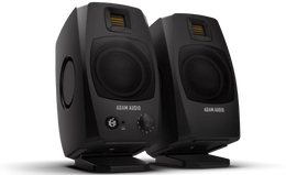 Adam Audio D3V 3.5 inch Desktop Active Studio Monitor - Pair Black