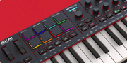 Akai MPK MINI MK4 Compact Midi Keyboard and Pad MIDI Controller Black