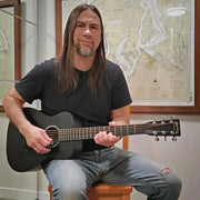 Martin LX1E SPLX1E-BLK Acoustic-Electric Guitar With Bag - Black