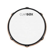Clapbox Rudiment Practice Pad (12 inches) with Drum Ring for Real Feel (Practice Pad Only) - CRPP