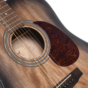 CORT Acoustic Guitar EARTH60M Open Pore Trans Black Burst