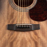 CORT Acoustic Guitar EARTH60M Open Pore Trans Black Burst