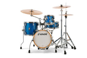 SONOR 17505848 AQX Micro Shell Set, 4pcs Drum Kit, Blue Ocean Sparkle