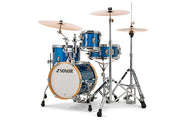 SONOR 17505848 AQX Micro Shell Set, 4pcs Drum Kit, Blue Ocean Sparkle
