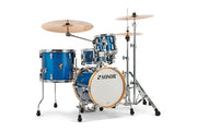 SONOR 17505848 AQX Micro Shell Set, 4pcs Drum Kit, Blue Ocean Sparkle