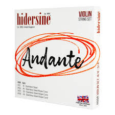 Hidersine Violin String Andante 4/4 - 3/4 -Set H50A