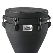 Remo Key Tuned 12inch X 24inch Black Earth Design Djembe DJ-0012-BE