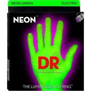 DR Neon Electric Guitar Strings Set - Green