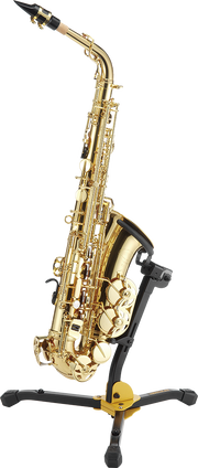 HERCULES DS630BB AUTO GRIP SYSTEM (AGS) ALTO/TENOR SAXOPHONE STAND W/BAG