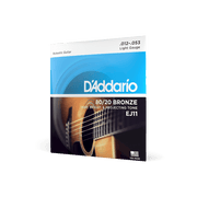D'Addario EJ Bronze 80/20 Acoustic Guitar String set (EJ10 , EJ11 , EJ15 , EJ26)