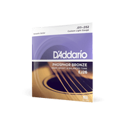 D'Addario EJ Bronze 80/20 Acoustic Guitar String set (EJ10 , EJ11 , EJ15 , EJ26)