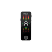 D'Addario Accessories Guitar Tuner Pedal PWCT20 - Chromatic Tuner for Electric Guitars, Bass Guitars and More - Rugged Aluminum Enclosure - Fast and Accurate - True Bypass with Full Color Display