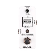 MOOER Micro Looper with 30 mins Looping Time, Electric Guitar Loop Pedal Unlimited Overdubs