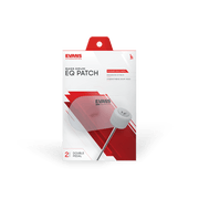 EVANS EQ PATCH Clear Plastic Double Patch