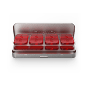 Evans EQ Pods Drum Damper Gels - Teflon-Coated Top Side Drum Dampeners - Stain-free, Holds Shape - Apply and Remove - Keeps Grip, Shape, Effectiveness - 7 Pods