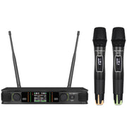 Dynatech G2 Series UHF Wireless Microphone System with carry case