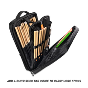 QUIVR Tour Drum Stick Bag (Black)