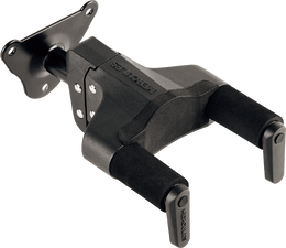 HERCULES GUITAR HANGER AUTO GRIP SYSTEM STEEL WALL MOUNT, SHORT ARM GSP39WB