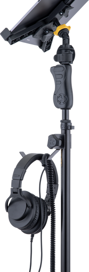 Hercules guitar strap and headphone holder HA700