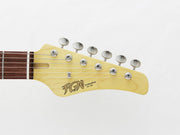 FGN JOS2TDEW1R Odyssey Series J-Standard Electric Guitar, Dark Mocha Burst (DMT)