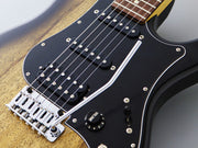 FGN JOS2TDEW1R Odyssey Series J-Standard Electric Guitar, Dark Mocha Burst (DMT)