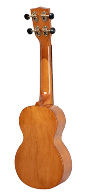 Mahalo MH1VNA Hano Series 4 String Soprano Ukulele with Bag, Vintage Natural