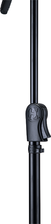 HERCULES MS532B EZ CLUTCH TRIPOD MICROPHONE STAND W/2 IN 1 BOOM & EZ MIC CLIP