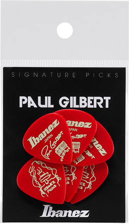 Ibanez Paul Gilbert Signature Guitar Picks - 6pcs