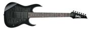 Ibanez GRG7221QA 7-String Electric Guitar - Transparent Black Sunburst