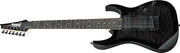 Ibanez GRG7221QA 7-String Electric Guitar - Transparent Black Sunburst