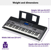 Yamaha PSR-I400 Portable Keyboard 61 Keys