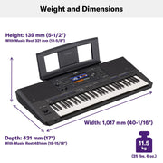 Yamaha PSR-SX700 Digital Workstation With 61 Keys