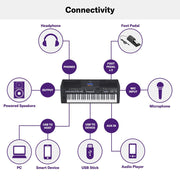 Yamaha PSR-SX600 Digital Workstation With 61 Keys