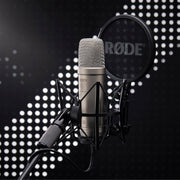 Rode NT1 5th Generation Silver Condenser Microphone (NT15th Gen)