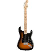 Fender 0373203503 Sonic Stratocaster HSS Maple Fingerboard Black Pickguard, 2-Color Sunburst