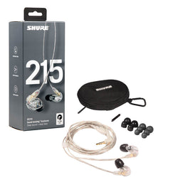 SHURE SE215 Professional Sound Isolating Earphones InEars
