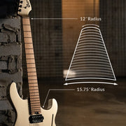 Cort G-Series G300-Pro Electric Guitar, Metallic Gold