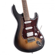 Cort G-Series G110 Electric Guitar, Open Pore Sunburst