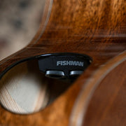 Cort Modern Black Semi Acoustic Guitar - TBK (Trans Black Gloss)