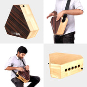 CLAPBOX Travel Cajon (2-sided), with Carry Bag