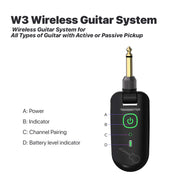 Double W3 Wireless Guitar System