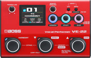 Boss VE22 Vocal Effects performer and Looper Pedal processor